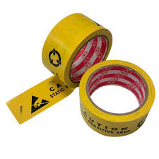 vinyl 0 15mm esd warning tape for