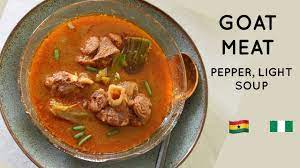perfect goat meat light soup recipe