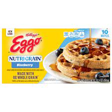 eggo waffles nutri grain blueberry