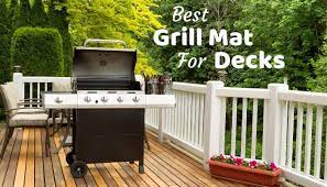 8 best grill mats for decks great for