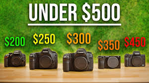 cameras for photo video under 500