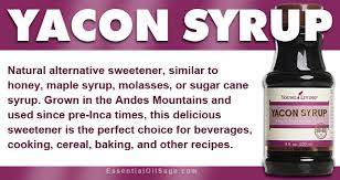 yacon syrup essential oil sage