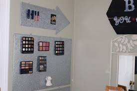 Useful Diy Makeup Wall Organizer
