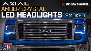 2009 2014 F150 Axial Amber Crystal Led Headlights Review Install