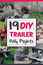 diy trailer dolly projects for towing