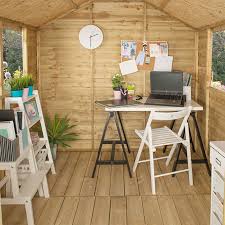 Shed Or Log Cabin As A Garden Office