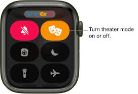 use control center on apple watch