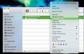 zip and unzip files and folders on mac