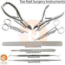 professional podiatry toe nail surgery