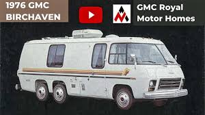 1976 gmc birchaven motorhome the gmc