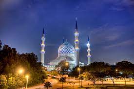 Masjid istiqlal merupakan masjid terbesar yang ada di indonesia, bahkan di asia tenggara. Ù…Ù„Ù Shah Alam Blue Mosque At Night Jpg ÙˆÙŠÙƒÙŠØ¨ÙŠØ¯ÙŠØ§