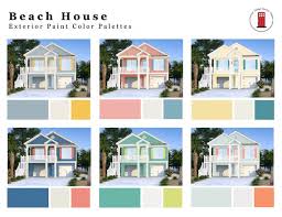 Exterior Paint Colors Beach House