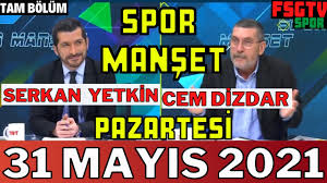 Türkiye radyo ve televizyon kurumuna bağlı olan trt spor bir devlet televizyonudur. Spor Manset 31 Mayis 2021 Full Izle Cem Dizdar Ve Serkan Yetkin Trt Spor Canli Izle Youtube