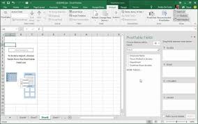 How To Create A Pivot Table In Excel 2016
