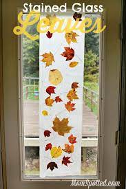 Wax Paper Crafts Autumn Leaves Craft