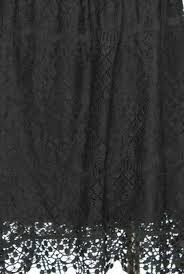 American Rag Cie Black Dress Size 1x Nylon Handkerchief Hem