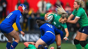 ireland outcled by 14 player france