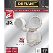 Defiant 180 White Motion Activated