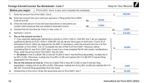 irs form 6251 foreign earned income tax