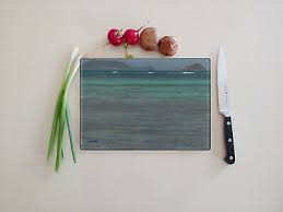 tempered glass kitchen cutting board