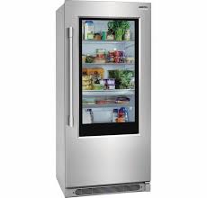 19 cu ft glass door all refrigerator
