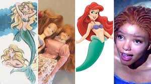 the history behind ariel s red hair
