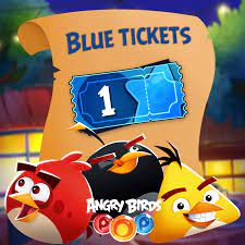 Angry Birds POP - Use Blue Tickets to play as a new Special Guest every  day, get high scores in Guest Star levels to earn stars and unlock great  prizes! More tickets