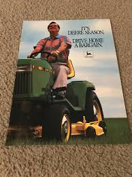 1989 john deere sx 75 lawn tractor walk