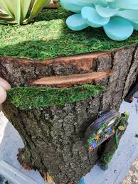 Fairy Garden Tree Stump My