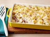 baked rigatoni with bechamel sauce