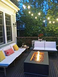 Using A Fire Table On Your Deck