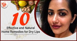 home remes for dry lips