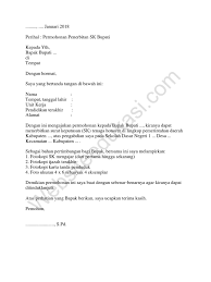 Penjelasan lengkap seputar contoh surat permohonan. Contoh Surat Permohonan Sk Honorer Guru Paud