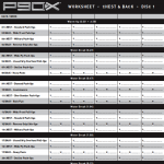 p90x schedule workout lean