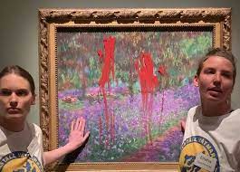 Monet Painting Undamaged By Activist