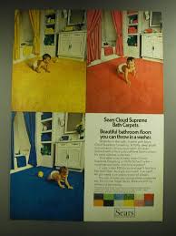 1974 sears cloud supreme bath carpets