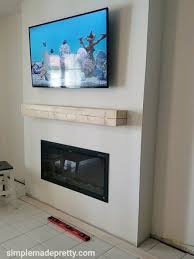 Diy Fireplace Build Out Simple Made