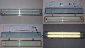 File How To Upgrade 2 Lamp Fluorescent Lights With Electronic Ballast To Led Tubes Jpg Wikimedia Commons