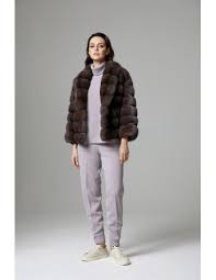Short Fur Coat From Sable For Women