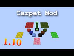 minecraft 1 10 carpet mod monitor and