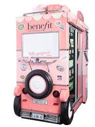 benefit cosmetics vending machine