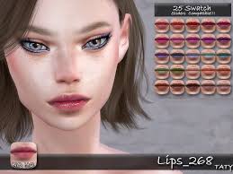 the sims resource lips 268