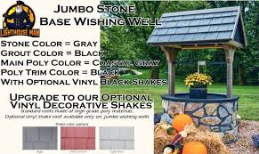 Stone Base Wishing Wells For Your Yard