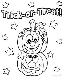 Spongebob squarepants halloween costumes batman robin. Happy Halloween Coloring Pages Trick Or Treat Coloring4free Coloring4free Com