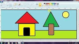 They even have the text tool. How To Draw Mini House In Ms Paint Easy Youtube