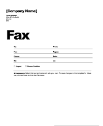     Business Fax Cover Sheet Templates     Free Sample  Example    
