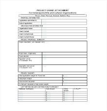 Research Project Budget Template Sample Grant Proposal