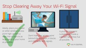 Stop Clearing Away Your Wi Fi Signal