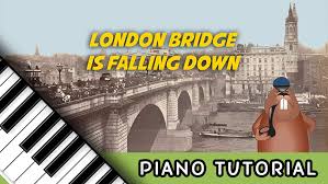 Free run piano sheet music is provided for you. How To Play London Bridge Is Falling Down Notes Sheet Music