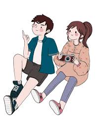 royalty free cartoon couple images